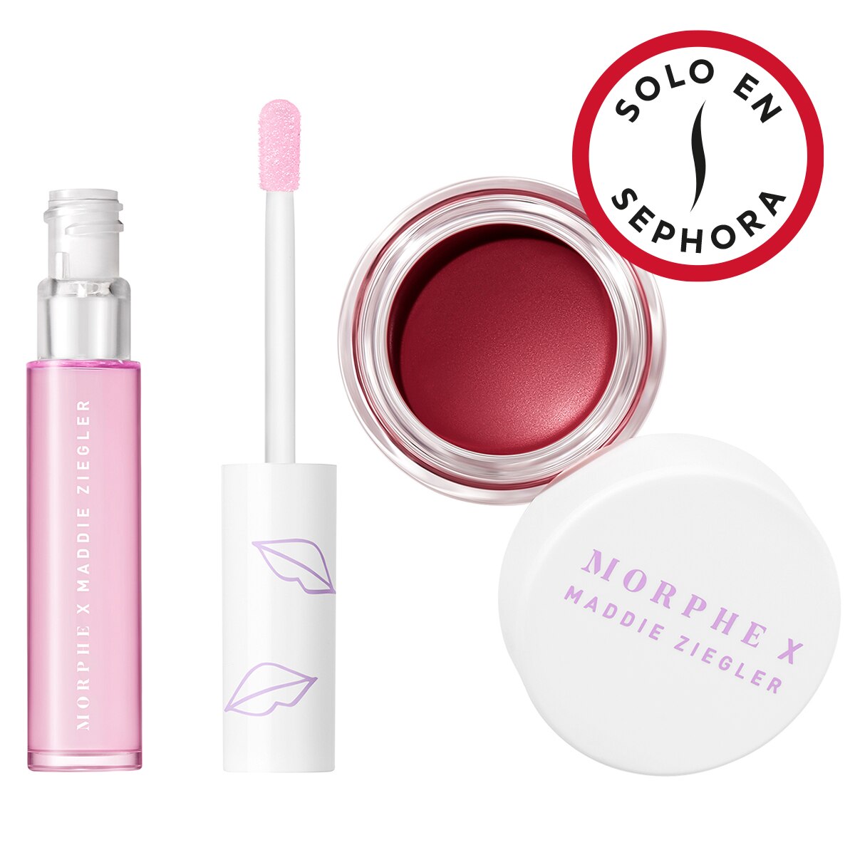 MORPHE X MADDIE ZIEGLER (D&Uacute;O PARA LABIOS Y MEJILLAS)