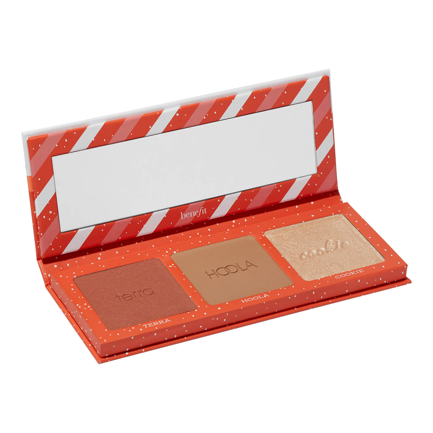 SET XMAS PALETTE - CHEEK THE MAIL (PALETA DE RUBORES, BRONCEADORES E ILUMINADORES)