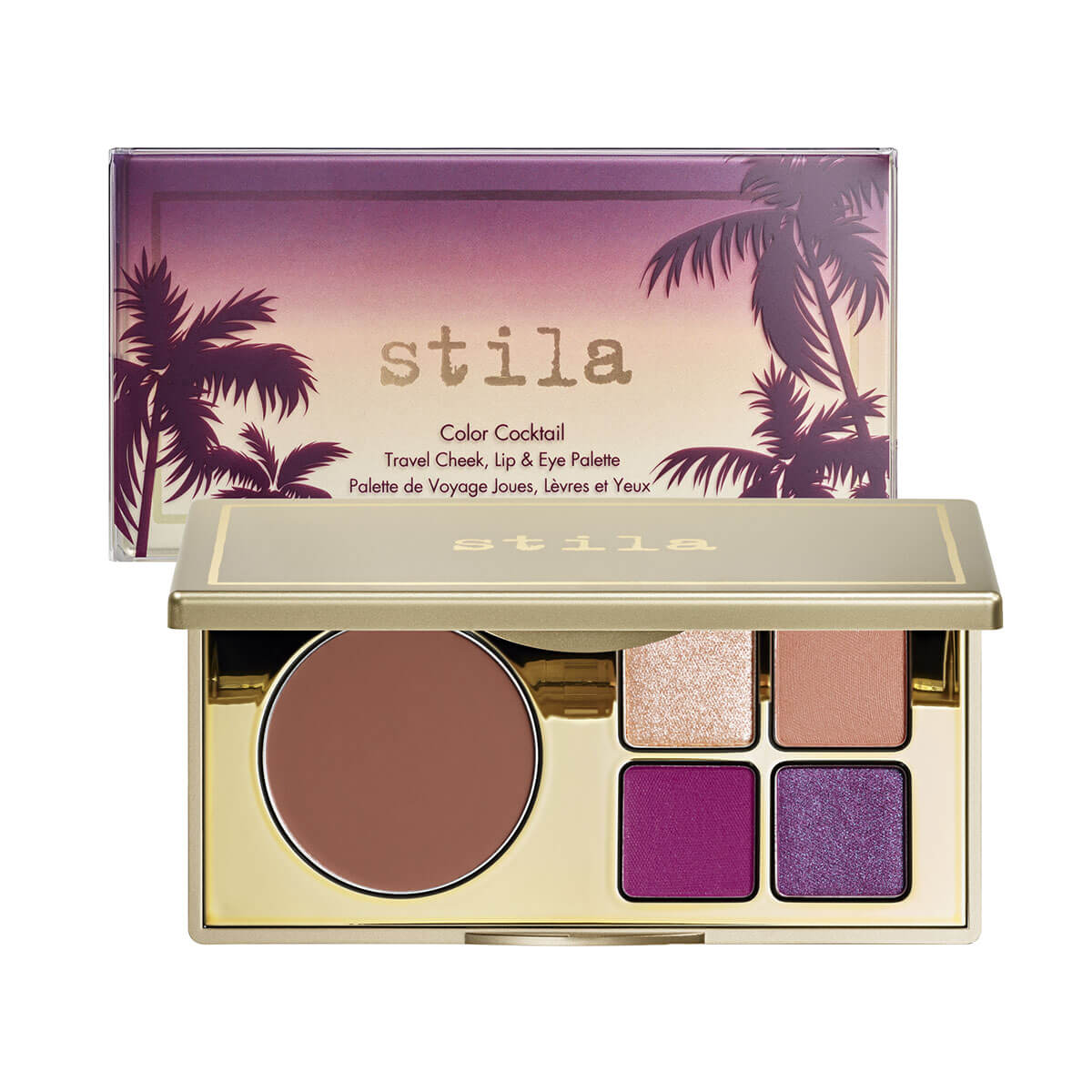 COLOR COCKTAIL (PALETA PARA MEJILLAS, LABIOS Y OJOS)