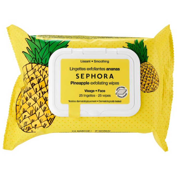 CLEANSING & EXFOLIATING WIPES BY SEPHORA COLLECTION (X25 WIPES) (TOALLITAS DESMAQUILLANTES)