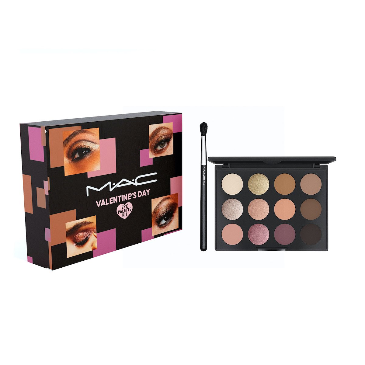 MAC VALENTINE'S  SET ART LIBRARY / NUDE MODEL (PALETA DE OJOS)