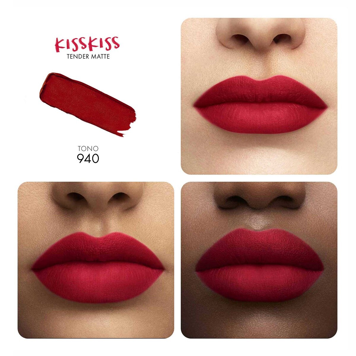 KISS KISS 21 MATTE LIPS (LABIAL MATE EN BARRA)