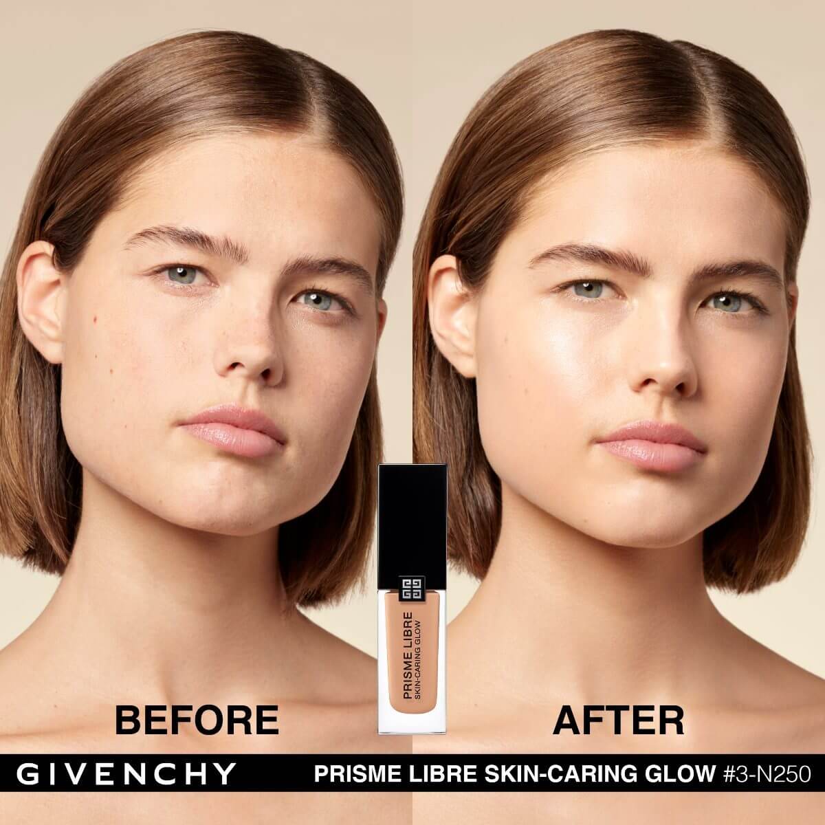 PRISME LIBRE SKIN-CARING GLOW BASE DE MAQUILLAJE L&Iacute;QUIDA (BASE HIDRATANTE AL CUIDADO DE LA PIEL)