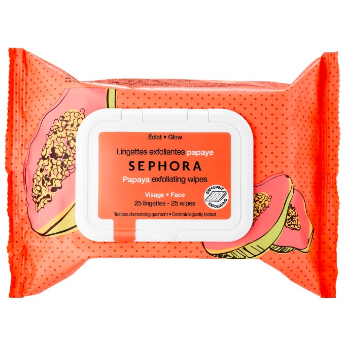 CLEANSING & EXFOLIATING WIPES BY SEPHORA COLLECTION (X25 WIPES) (TOALLITAS DESMAQUILLANTES)