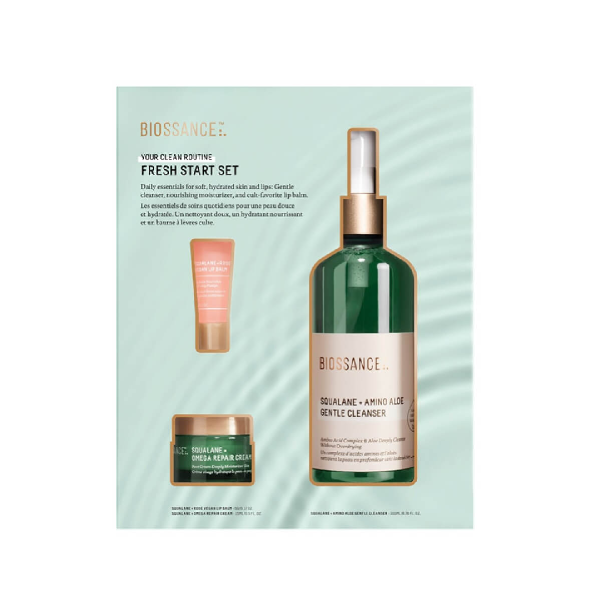 YOUR CLEAN ROUTINE - FRESH START SET (SET PARA EL CUIDADO DE LA PIEL)