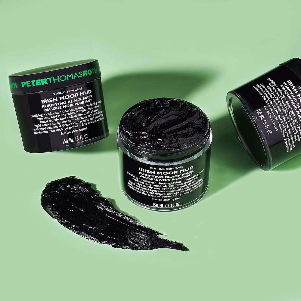 IRISH MOOR MUD PURIFYING BLACK MASK (MASCARILLA)