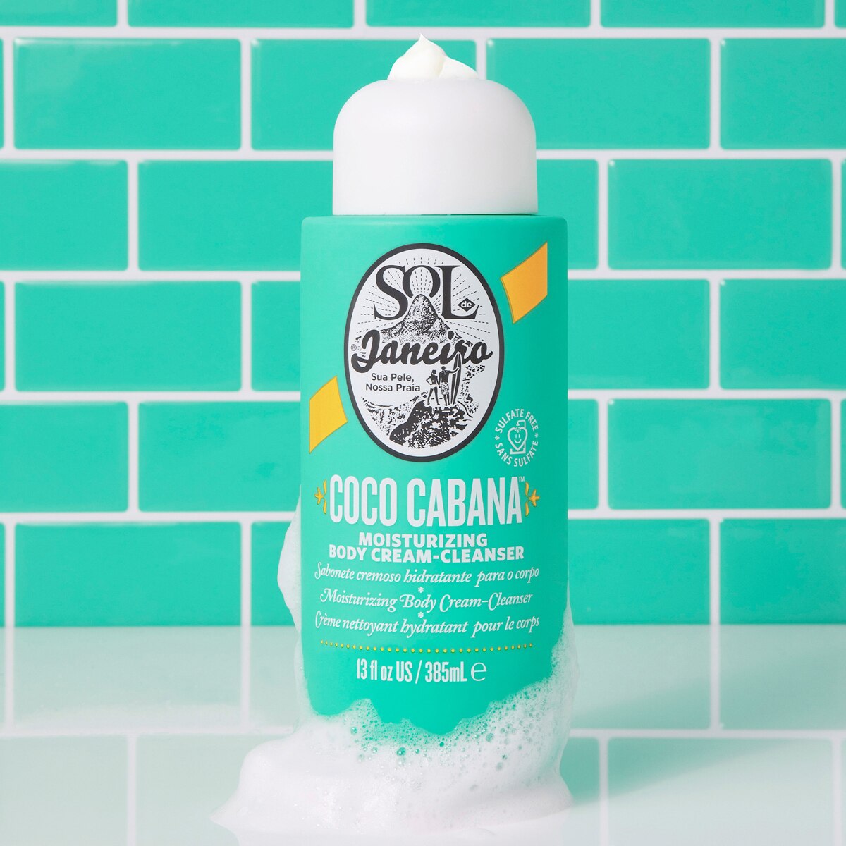 COCO CABANA MOISTURIZING BODY CREAM-CLEANSER