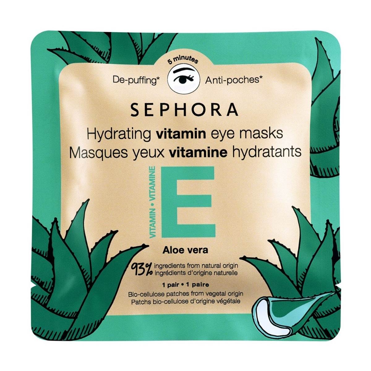 VITAMIN EYE MASKS (MASCARILLAS VITAMINICA PARA OJOS)