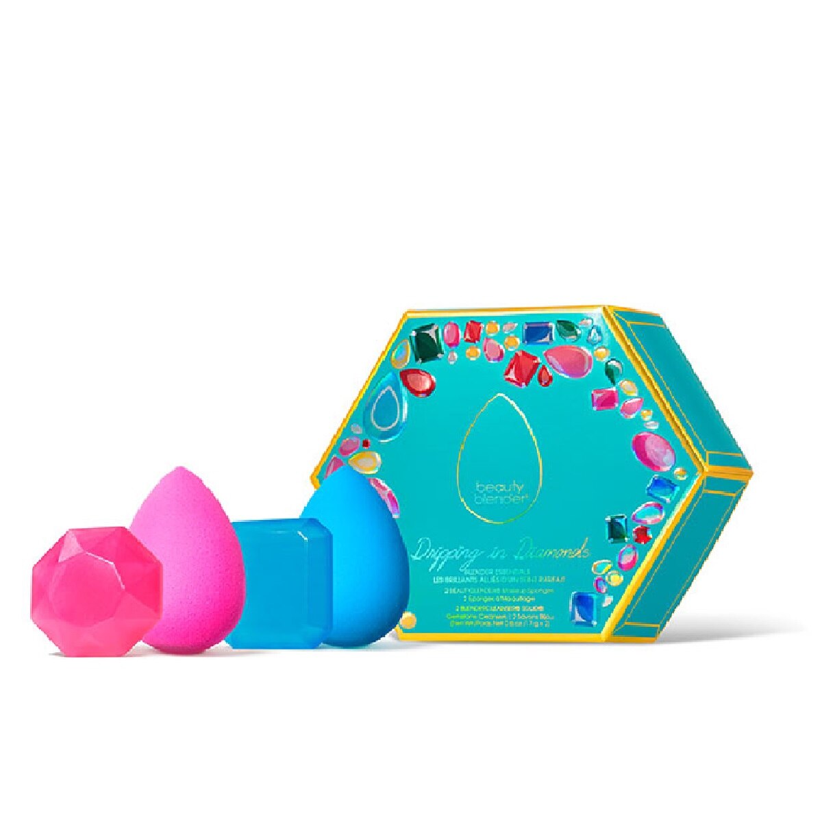 BEAUTY BLENDER DRIPPING IN DIAMONDS SET (SET DE ESPONJAS DE MAQUILLAJE)