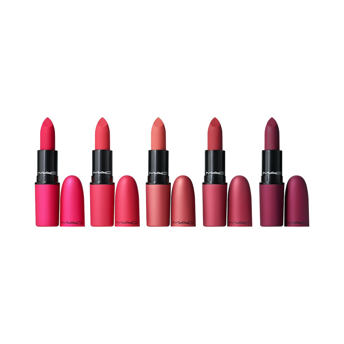 MISTLETOE MATTE POWDER KISS LIPSTICK X 5 (KIT DE LABIOS)