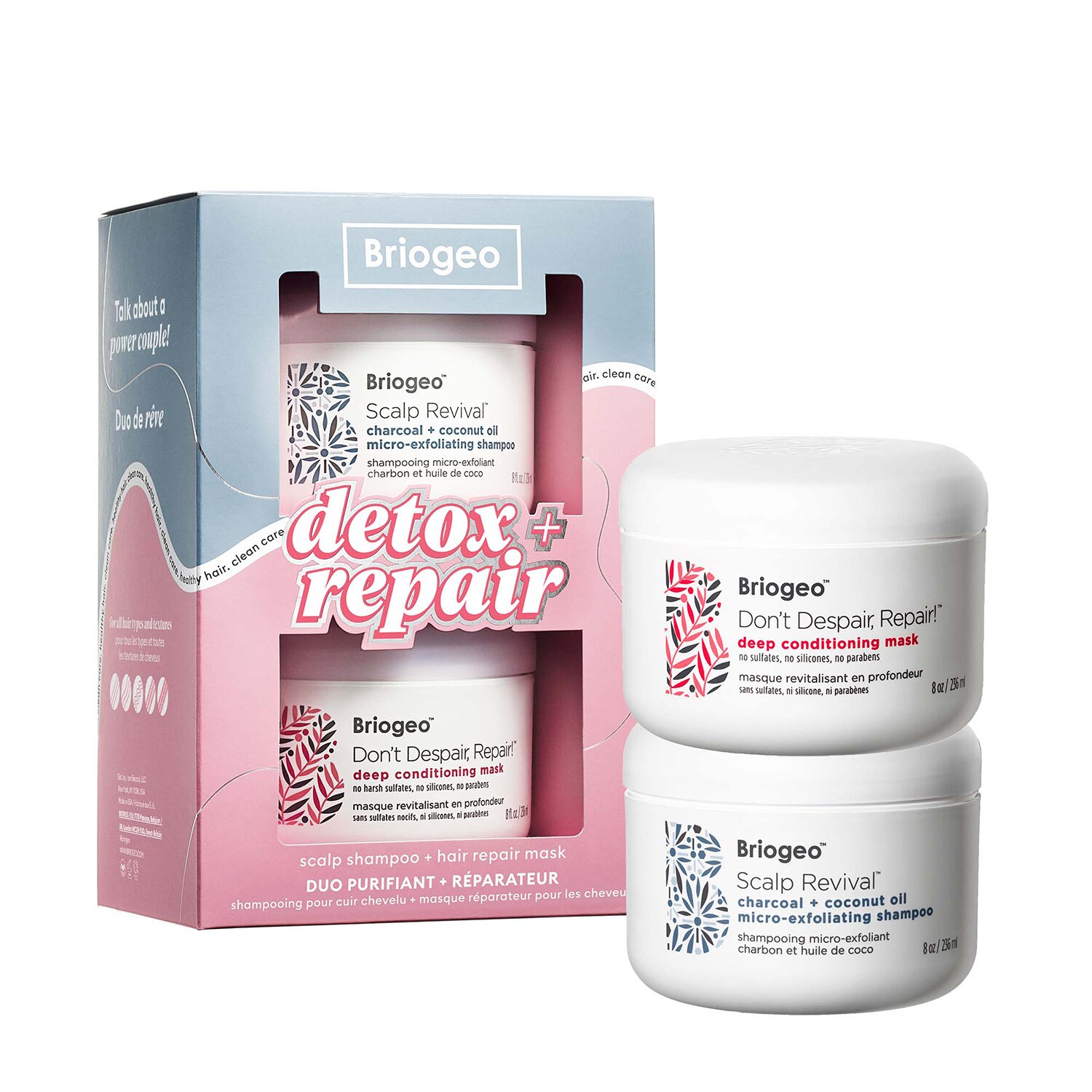 DETOX + REPAIR VALUE SET (D&Uacute;O DE PRODUCTOS PARA CABELLO)